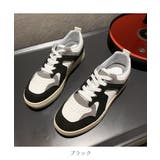 バイカラーが映えるスニーカー スポーティー 厚底 | maison de LATIR | 詳細画像20