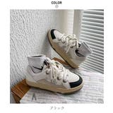 レトロ感が可愛い厚底フラットスニーカー 靴 スニーカー | maison de LATIR | 詳細画像11