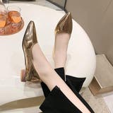 走れるくらい歩きやすいフラットパンプス シルバー メタリック | maison de LATIR | 詳細画像9 