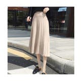 ミドル丈で女性らしいニットフレアスカート 可愛い 綺麗めカジュアル韓国ファッショ… | maison de LATIR | 詳細画像5 