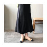 艶がオシャレに仕立ててくれるサテン風ロングスカート ロング丈 ストレート | maison de LATIR | 詳細画像8