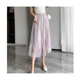 シアー感が可愛いAラインプリーツスカート 冬 ミモレ丈 | maison de LATIR | 詳細画像8 