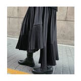 大胆なシルエットが華やかなランダムプリーツロングスカート 大人 上品 | maison de LATIR | 詳細画像2