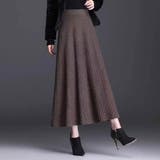 ハイウエストニットロングスカート スカート ロングスカート | maison de LATIR | 詳細画像11
