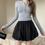 オフィスでもホームでも楽しめる、バルーンミニスカート パラシュートミニスカート | maison de LATIR | 詳細画像3