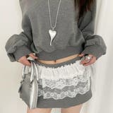 コーデにひとさじプラスレースラップスカート ラップスカート レーススカート | maison de LATIR | 詳細画像6 