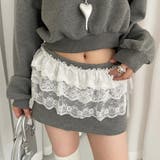 コーデにひとさじプラスレースラップスカート ラップスカート レーススカート | maison de LATIR | 詳細画像1 