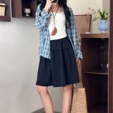 ふわっと揺れて、軽やかに可愛く。ティアードミニスカート レディース バルーンスカ… | maison de LATIR | 詳細画像2