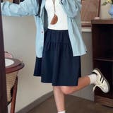 ふわっと揺れて、軽やかに可愛く。ティアードミニスカート レディース バルーンスカ… | maison de LATIR | 詳細画像4