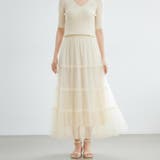 シアープリーツが魅せる大人ティアードスカート。プリーツスカート シアースカート … | maison de LATIR | 詳細画像2