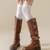 2個セット ミニボトムになじむニーハイソックス ソックス | maison de LATIR | 詳細画像1 