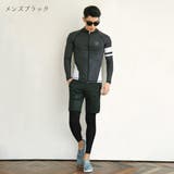 men's ブラック | スポーティーペアルック水着 ラッシュガード レディース | maison de LATIR