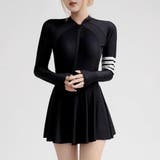 日焼け対策もできるワンピースラッシュガード水着 長袖 水着 | maison de LATIR | 詳細画像6 