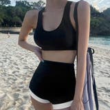 大人フィットネススタイル水着 水着 3点セット | maison de LATIR | 詳細画像2