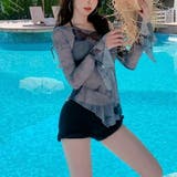 リゾート気分が盛り上がる3点セット ハイウエスト スイムウェア | maison de LATIR | 詳細画像2 