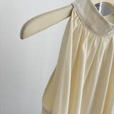 軽やかな着心地のホルターネックブラウス オフィス トップス | maison de LATIR | 詳細画像14 