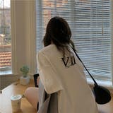 大人こなれ感を演出してくれる半袖ロゴTシャツ プルオーバー トップス | maison de LATIR | 詳細画像8