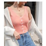 tシャツ 無地 vネックvネックノースリーブ | maison de LATIR | 詳細画像4