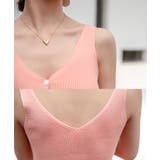 tシャツ 無地 vネックvネックノースリーブ | maison de LATIR | 詳細画像6