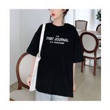 英字ロゴがBIGTシャツ オーバーサイズ 半袖 | maison de LATIR | 詳細画像14