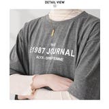 英字ロゴがBIGTシャツ オーバーサイズ 半袖 | maison de LATIR | 詳細画像16