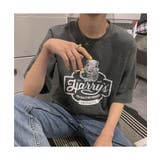 ヴィンテージ風なロゴプリントがTシャツ 半袖 カジュアル韓国ファッション | maison de LATIR | 詳細画像8