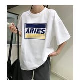 可愛いロゴ&プリント Tシャツ 大きめ | maison de LATIR | 詳細画像8