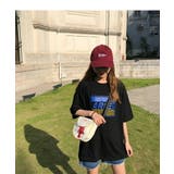 可愛いロゴ&プリント Tシャツ 大きめ | maison de LATIR | 詳細画像9