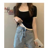 サマーニット Tシャツ レディース | maison de LATIR | 詳細画像4 