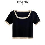 サマーニット Tシャツ レディース | maison de LATIR | 詳細画像8 