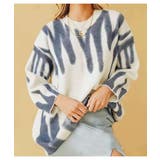 パステルデザインニット クルーネック ニット | maison de LATIR | 詳細画像4 