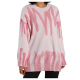 パステルデザインニット クルーネック ニット | maison de LATIR | 詳細画像8 