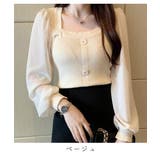 オフィス ブラウス シアーシャツ | maison de LATIR | 詳細画像15