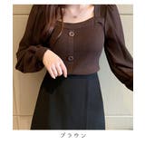 オフィス ブラウス シアーシャツ | maison de LATIR | 詳細画像18
