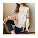 インパクトのあるロゴが印象的なスウェット ゆったり ラフ可愛い | maison de LATIR | 詳細画像3 