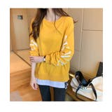 インパクトのあるロゴが印象的なスウェット ゆったり ラフ可愛い | maison de LATIR | 詳細画像10 