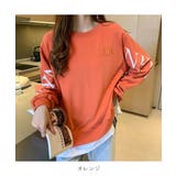 インパクトのあるロゴが印象的なスウェット ゆったり ラフ可愛い | maison de LATIR | 詳細画像18 