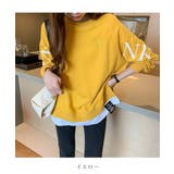 インパクトのあるロゴが印象的なスウェット ゆったり ラフ可愛い | maison de LATIR | 詳細画像19 