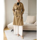 大人上品さを引き立てるベルト付きトレンチコート 冬 韓国 | maison de LATIR | 詳細画像27 