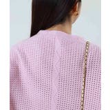 透かし編みデザインが大人可愛いVネックドルマンニット セーター トップス | maison de LATIR | 詳細画像33
