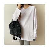 ゆったり感が可愛いルーズ長袖Tシャツ 風 カジュアル | maison de LATIR | 詳細画像3