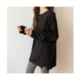 ゆったり感が可愛いルーズ長袖Tシャツ 風 カジュアル | maison de LATIR | 詳細画像10