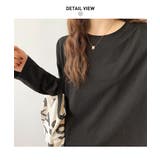 ゆったり感が可愛いルーズ長袖Tシャツ 風 カジュアル | maison de LATIR | 詳細画像12