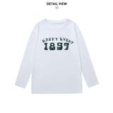 ラフ感が可愛いフロントプリント長袖Tシャツ | maison de LATIR | 詳細画像9