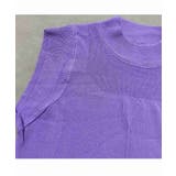 透け感がオシャレなハイネックノースリーブニットトップス 春 シースルー | maison de LATIR | 詳細画像10