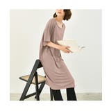 ラフに着られるのにお洒落に決まる大人のロングTシャツ シンプル 夏 | maison de LATIR | 詳細画像4