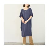 ラフに着られるのにお洒落に決まる大人のロングTシャツ シンプル 夏 | maison de LATIR | 詳細画像8