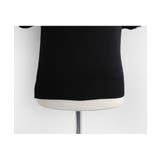 フレンチなデザインが可愛いリボンデザインリブ半袖トップス 半袖 ニット | maison de LATIR | 詳細画像16 