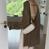 1枚でこなれ感のあるコーデに!バックコンシャスカットソーチュニック カジュアル | maison de LATIR | 詳細画像13