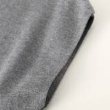 オフィスシーンでも活躍するサマーニット ボトルネック フレンチスリーブ | maison de LATIR | 詳細画像14 